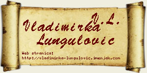 Vladimirka Lungulović vizit kartica